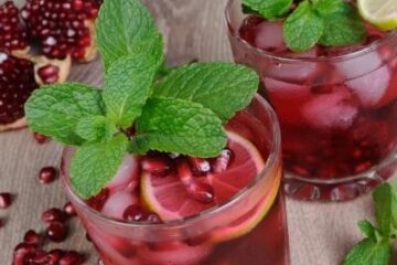 Pomegranate Mint Mocktail