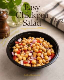 🥗 Need a healthy snack that's actually filling?

This Easy Chickpea Salad is fresh, flavorful, and ready in minutes. Packed with protein and crunchy veggies, it's perfect for busy morning when you want something nutritious without spending hours in the kitchen.

Fresh ingredients. Simple steps. Delicious results.

👇 What's your favorite salad ingredient: chickpeas, onions, tomatoes, or nuts?

🍽️ Discover recipes at AtoZFoodRecipes.com | 🔗 Link in Bio

#AtoZFoodRecipes #ChickpeaSalad #HealthyRecipes #QuickMeals #FoodLovers