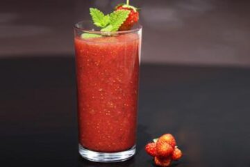 Strawberry Smoothie Without Yogurt