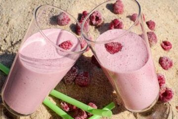 Raspberry Smoothie Without Yogurt