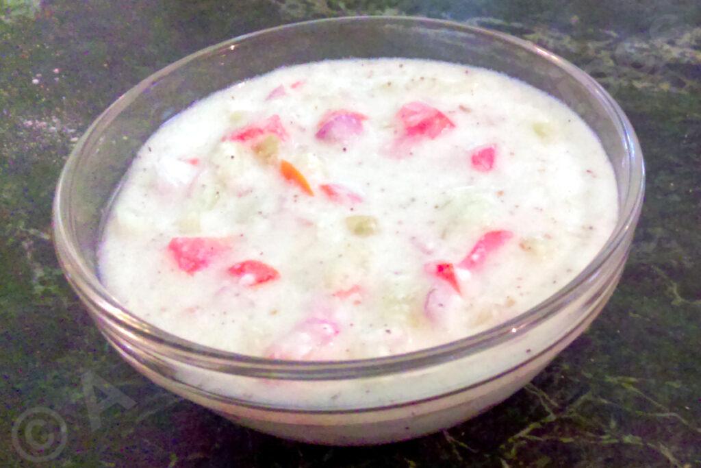 Mix Veg Raita Recipe - A to Z Food Recipes
