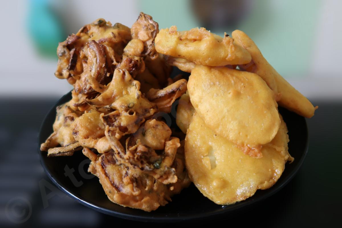 Potato Onion Pakora Recipe - A to Z Food Recipes