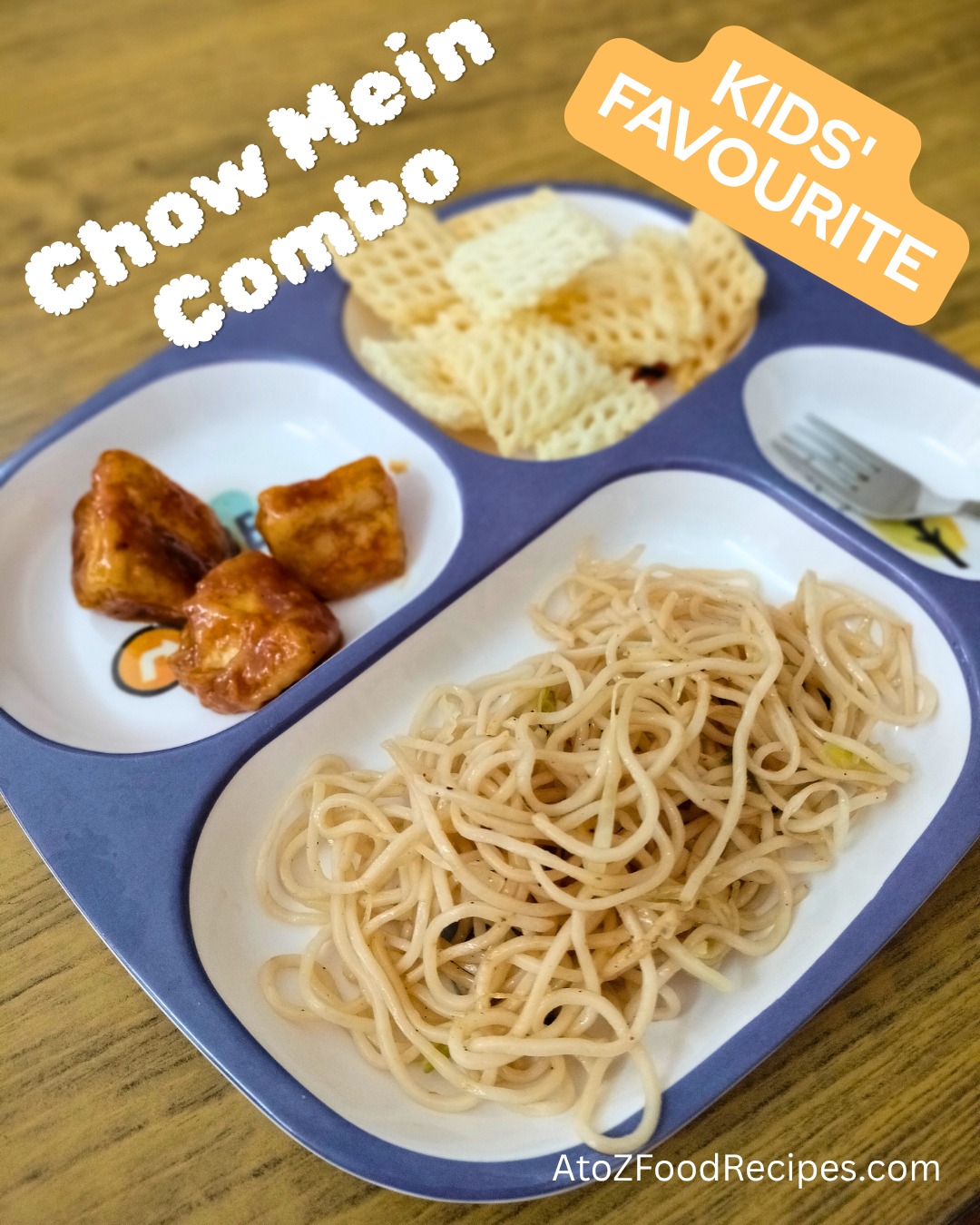 🍜 Kids love it. Parents approve it. ❤️
A simple Chow Mein Combo that makes mealtime fun and stress-free!

✨ Find delicious food inspiration at AtoZFoodRecipes.com

#ChowMein #KidsMeal #EasyFoodIdeas #FamilyMeals #AtoZFoodRecipes