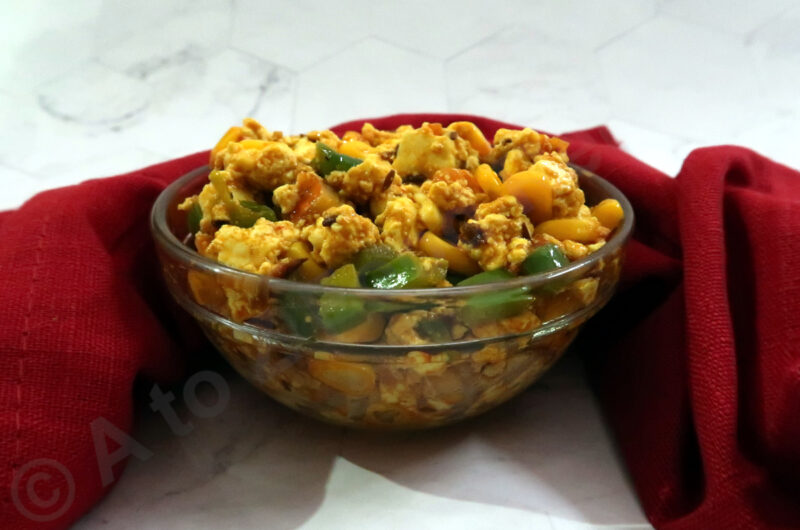 Corn Paneer Bhurji