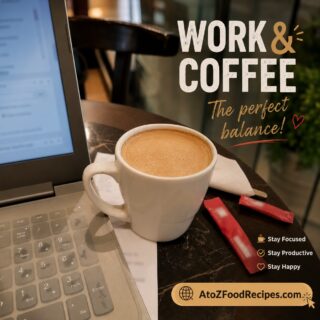 ☕ Work feels easier with a great cup of coffee! Have you had yours yet? Fuel your day and discover delicious recipes at AtoZFoodRecipes.com.

#CoffeeLovers #WorkAndCoffee #CafeVibes #CoffeeTime #AtoZFoodRecipes