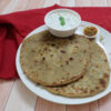 Oats Onion Chilli Paratha