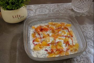 Orange Yogurt Overnight Oats