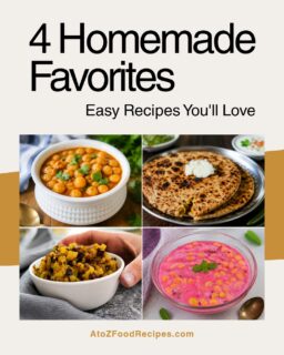 🍽️ Why settle for one favorite when you can enjoy a whole platter of deliciousness?

From comforting White Chana Curry and Roasted Aloo Paratha to Indian Spiced Mashed Potatoes and refreshing Beetroot Raita, every dish tells a story of homemade flavors and simple ingredients.

Tired of cooking the same meals every week? Add variety to your table with easy, flavorful recipes your family will love.

👉 Explore these recipes and many more at AtoZFoodRecipes.com | Link in Bio

#AtoZFoodRecipes #IndianRecipes #HomeCooking #FoodLovers #EasyRecipes