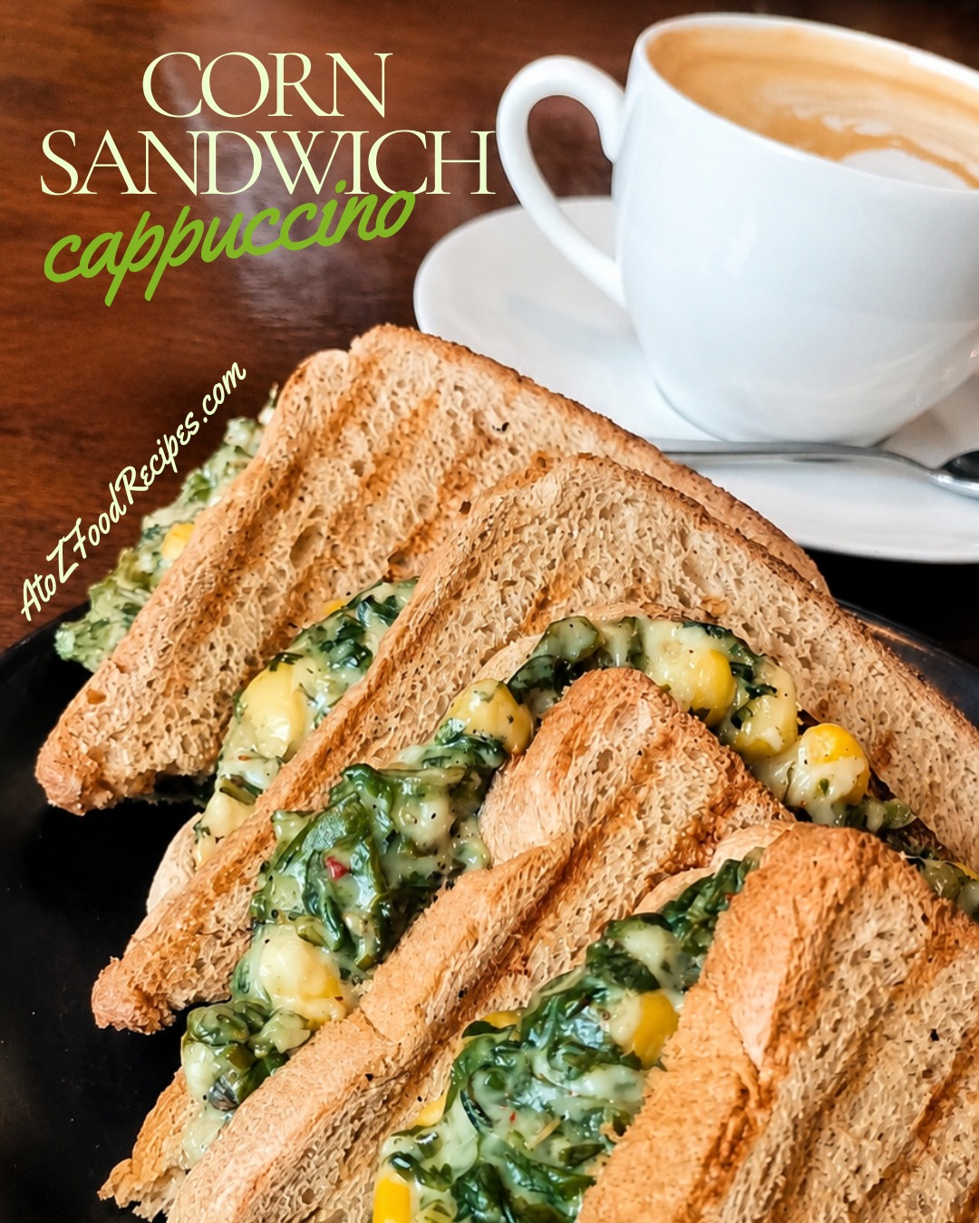 🥪☕ Corn Sandwich & Cappuccino = Breakfast Goals!

Busy mornings don't mean you have to skip good food. A crispy corn sandwich and a warm cappuccino are all you need to start the day right. ✨

🌐 Food inspiration at AtoZFoodRecipes.com

#AtoZFoodRecipes #BreakfastIdeas #CornSandwich #Cappuccino #BreakfastTime