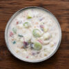 Strawberry Grapes Dry Fruit Raita