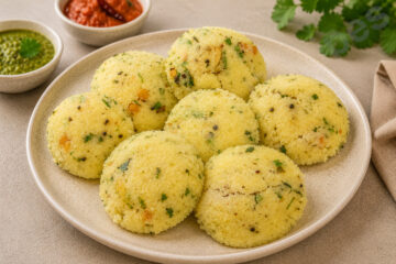 Stuffed Idli