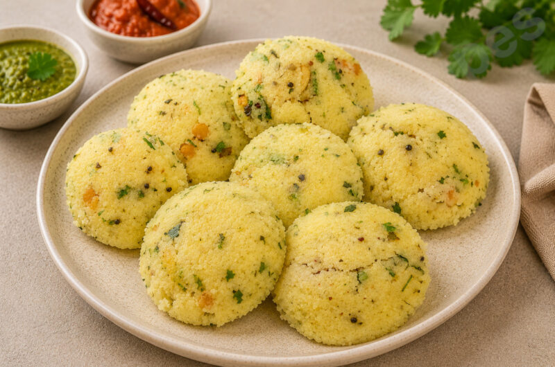 Stuffed Idli