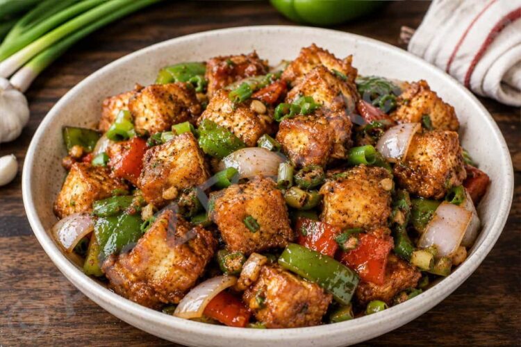 Chilli Paneer-Dry