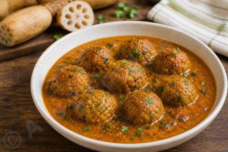 Kamal Kakdi Ke Kofte