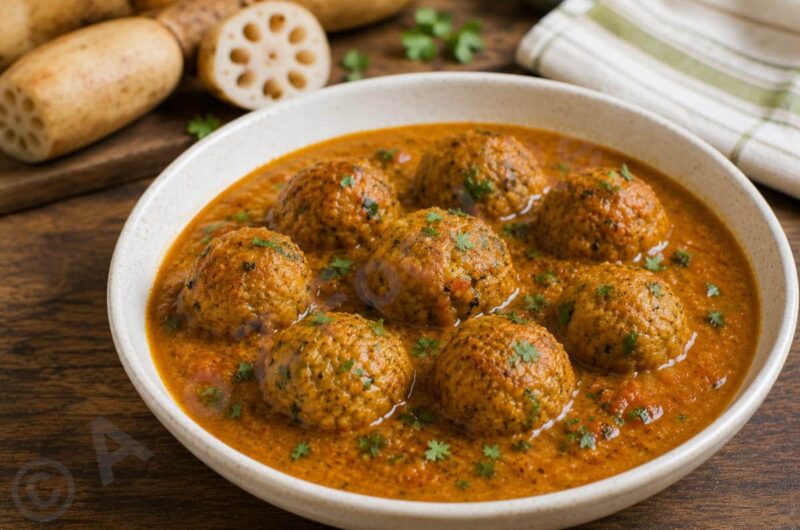 Kamal Kakdi Ke Kofte