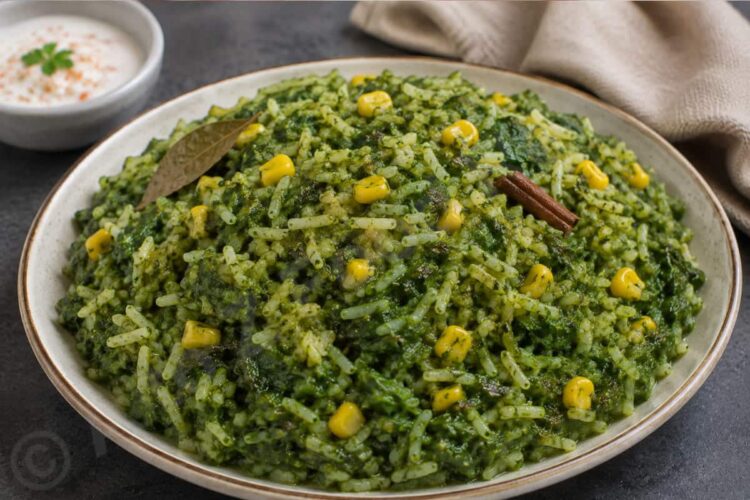 Palak Pulao