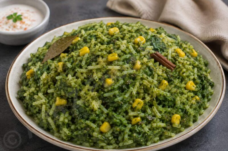Palak Pulao