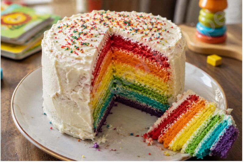 Rainbow Cake