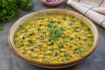 Sweet Corn Green Curry