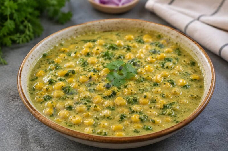 Sweet Corn Green Curry