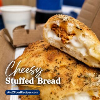 🌙 Late-night cravings hitting hard? 😍

Cheesy Stuffed Garlic Bread is the kind of comfort food that makes snacking totally worth it. 🧀🥖

👉 Discover veg food inspiration at AtoZFoodRecipes.com | Link in Bio

#StuffedGarlicBread #LateNightCravings #CheesyFood #ComfortFood #AtoZFoodRecipes