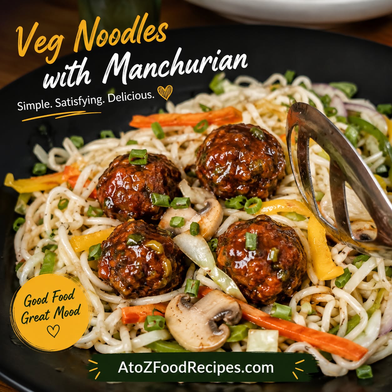 🍜 Craving something spicy, saucy, and satisfying? 😍

Veg noodles with Manchurian is the perfect combo for those Indo-Chinese cravings.

👉 Discover delicious veg food recipes at AtoZFoodRecipes.com | Link on Bio

#VegNoodles #Manchurian #IndoChineseFood #VegFood #AtoZFoodRecipes