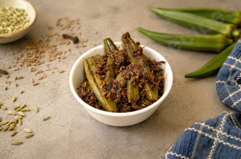 Bharwa Achari Bhindi