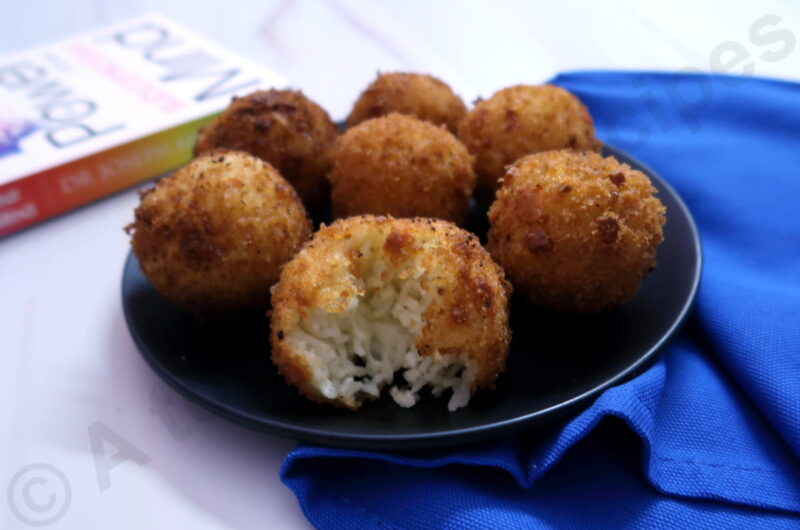 Cheese Stuffed Rice Ball