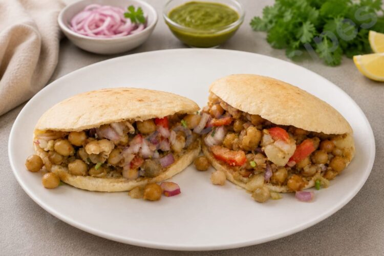 Chole Stuffed Kulcha