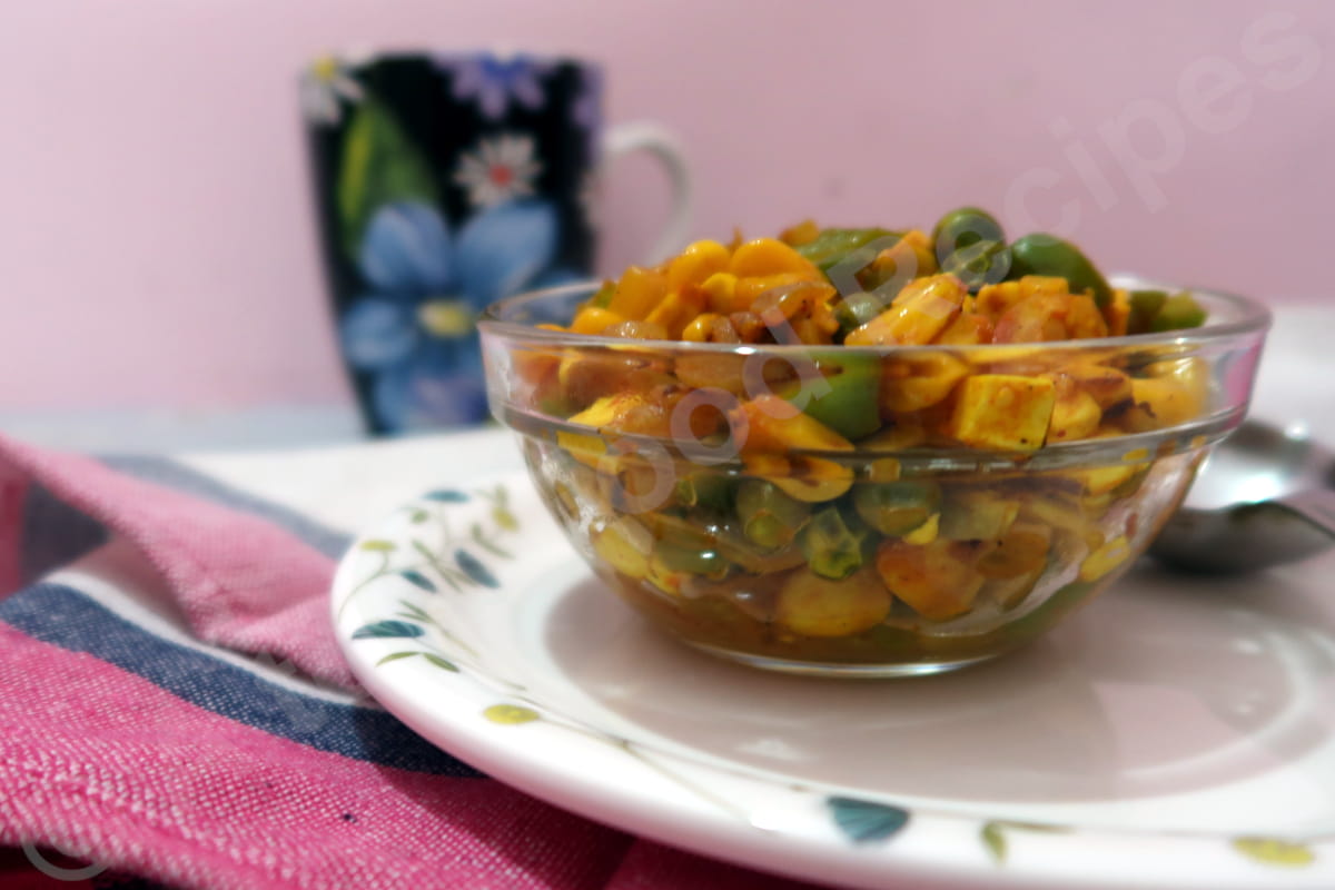 Corn Paneer