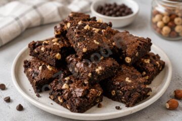 Eggless Brownies