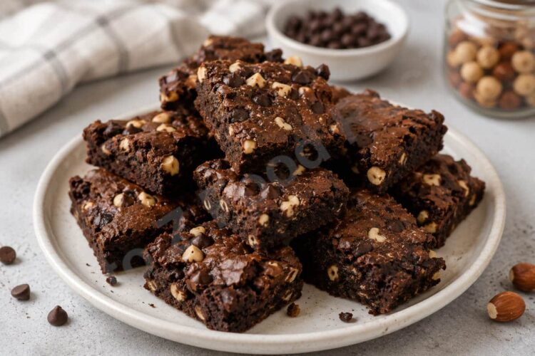 Eggless Brownies