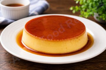 Eggless Caramel Custard Pudding