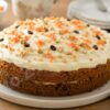 Eggless Carrot Cake