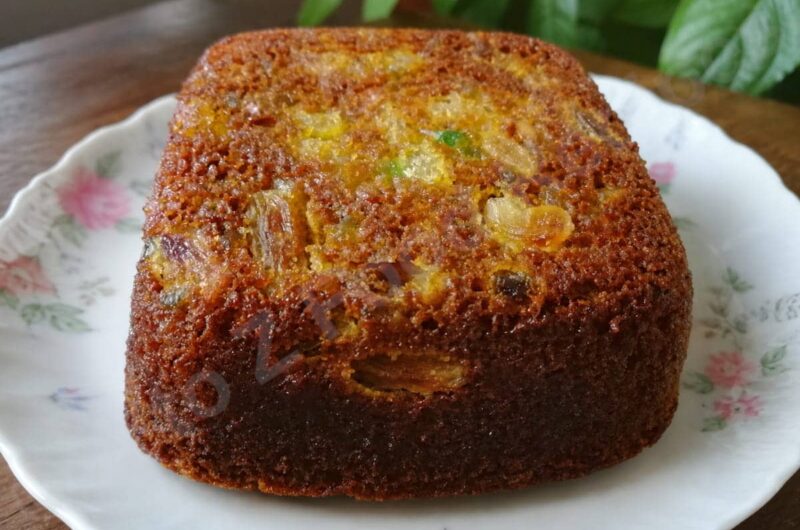 Eggless Fruit Cake