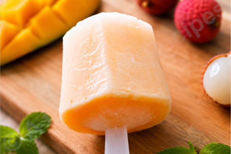 Lychee Mango Popsicle
