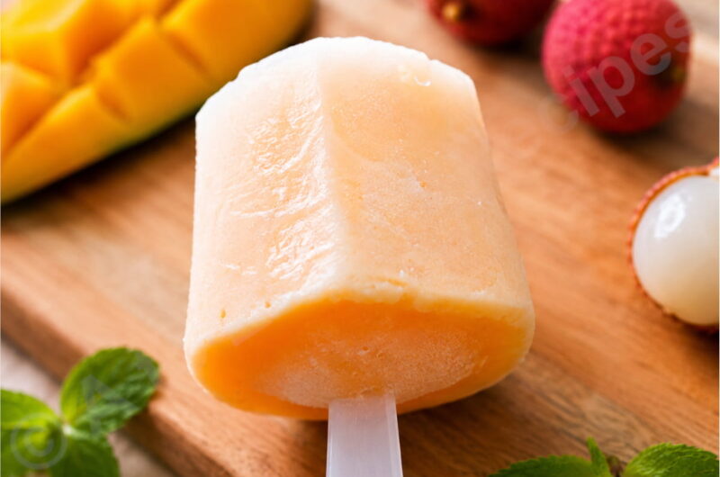 Lychee Mango Popsicle