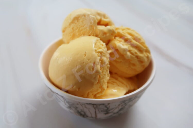 Mango Ice Cream