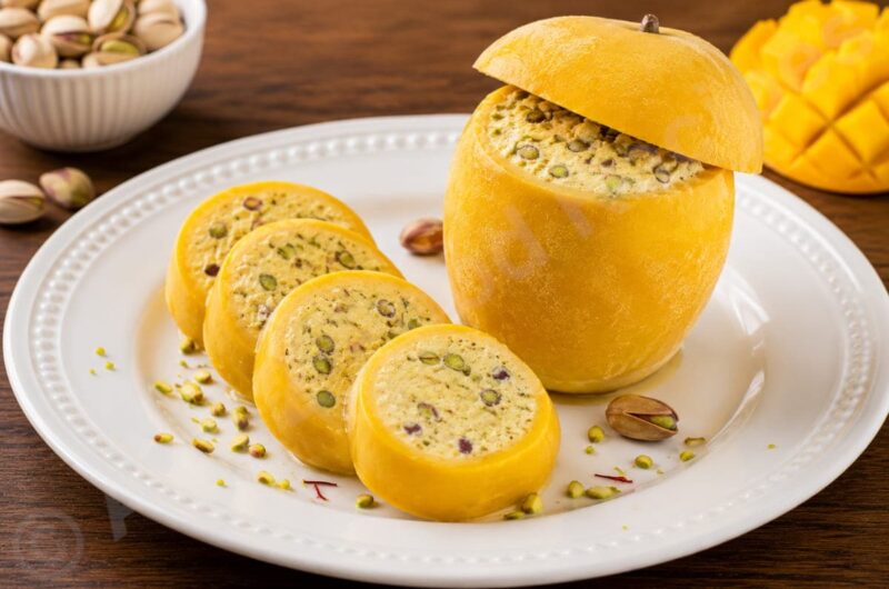 Mango Pista Filled Kulfi
