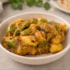 Masala Malai Aloo Shimla Mirch
