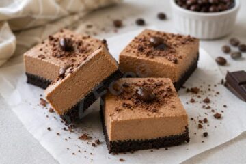 Mocha Cheesecake Bars