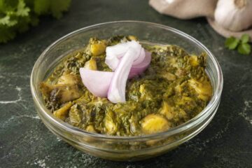 Palak Mushroom