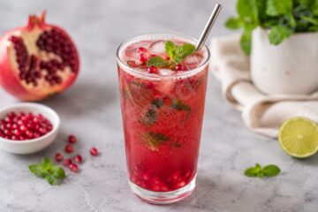 Pomegranate Mint Mocktail
