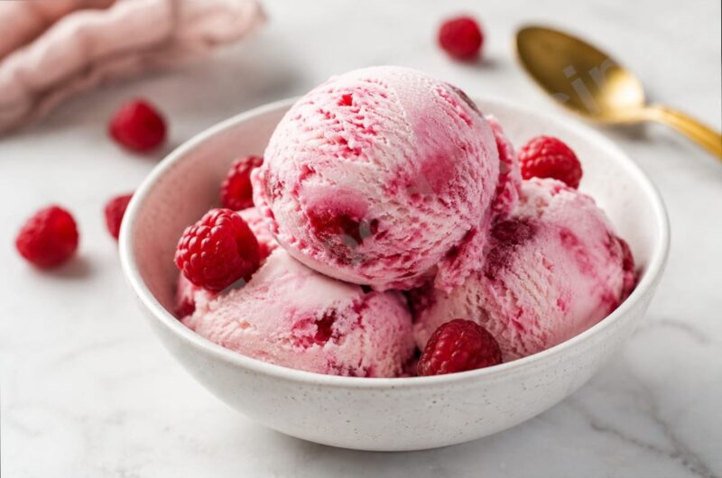 Raspberry Ice Cream