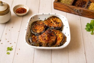 Roasted Baingan Cutlets