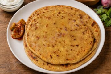 Soya Chunks Paratha