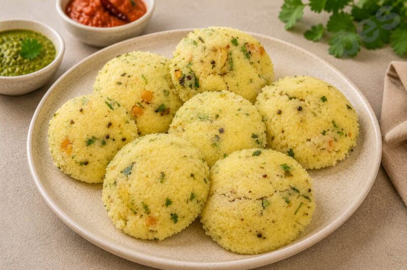 Stuffed Idli