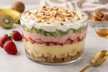 Vanilla Strawberry Trifle